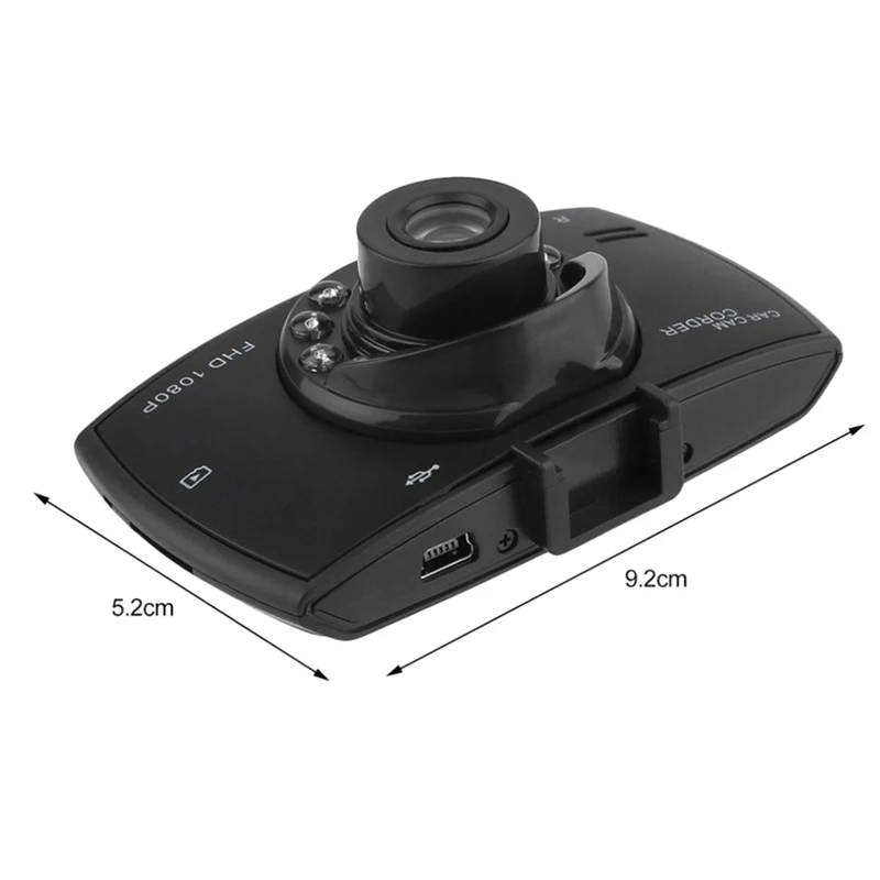 كامل HD 1080P سيارات داش كام كاميرا صغيرة زاوية واسعة سيارة DVR مسجل فيديو كاميرا أمامية للمركبة الصندوق الأسود اكسسوارات السيارات