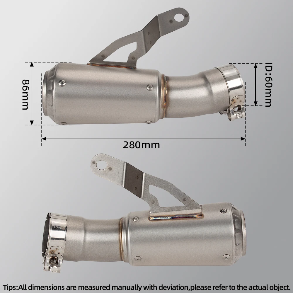 For BMW S1000RR 19-26 M1000RR 19-24 S1000R M1000R 21-26 Motorcycle Exhaust Slip on Line Muffler Tailpipe Moto Accessories view 6