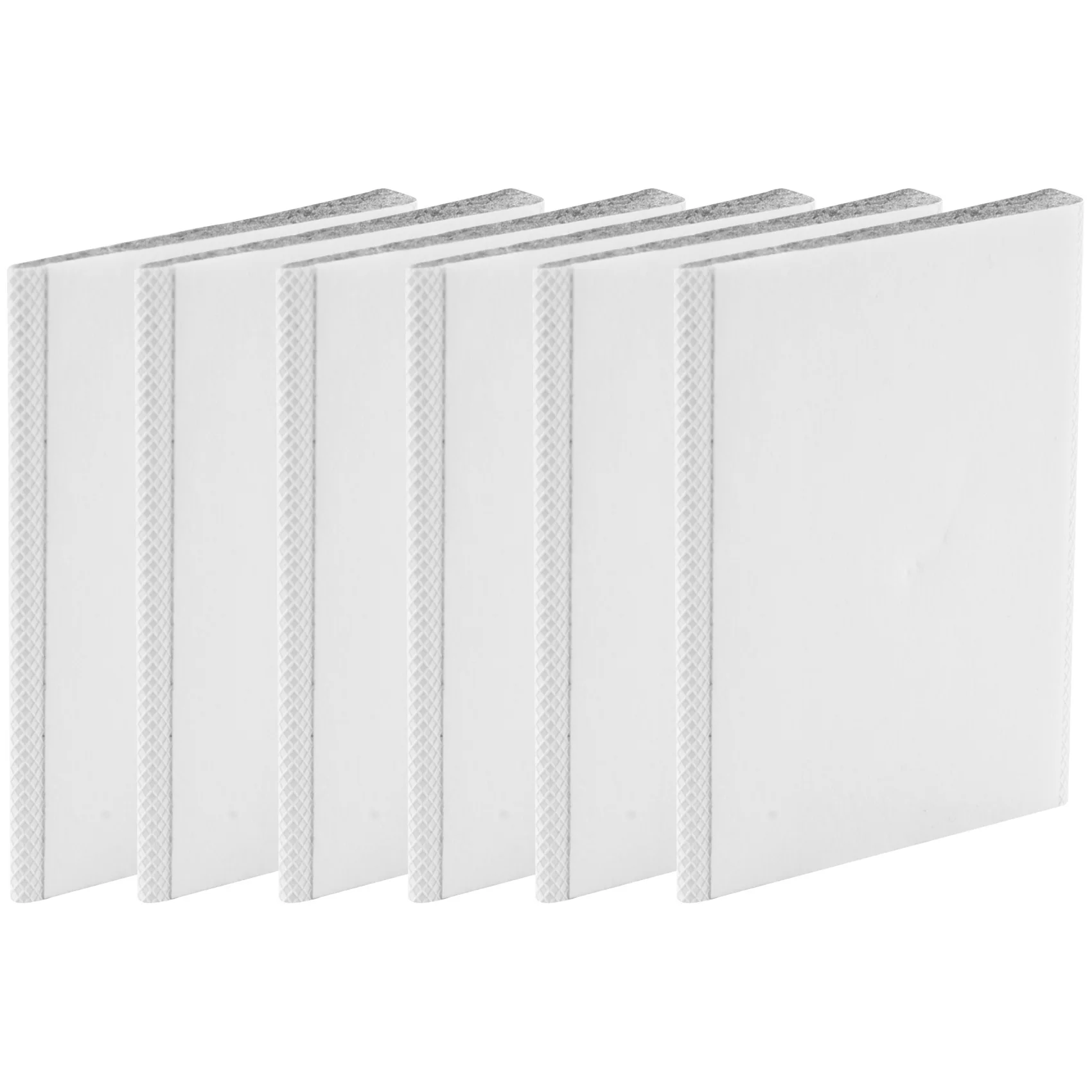 Y31A 6 Pieces Self-Adhesive Door Corner Seals, Weather Stripping Wedge Draft Stopper, Door Frame Seal Corner Foam (White)