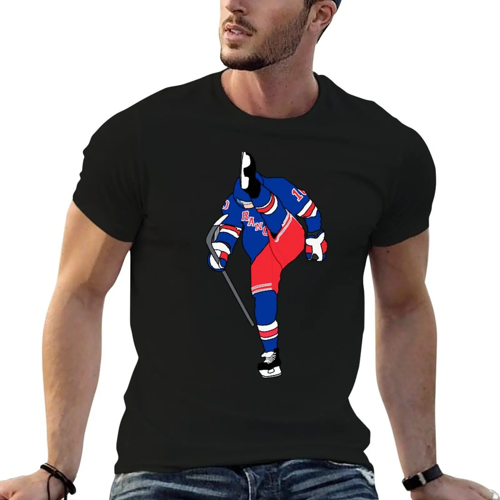 

Artemi Panarin High Kick T-Shirt t shirt custom print black cotton t-shirt plain for man package T-Shirt