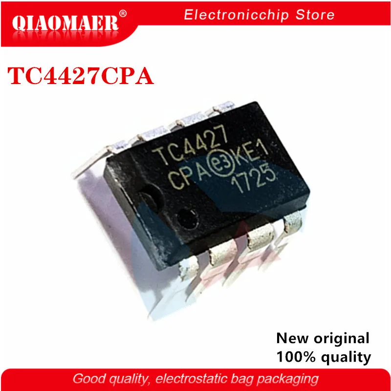 5PCS/LOT TC4427CPA TC4427 4427CPA DIP-8 TC4427EPA  4427 DIP