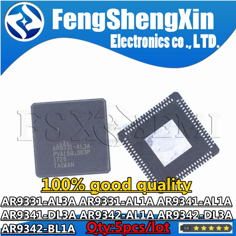 5pcs AR9331-AL3A AR9331-AL1A AR9341-AL1A AR9341-DL3A AR9342-AL1A AR9342-DL3A AR9342-BL1A QFN Chips