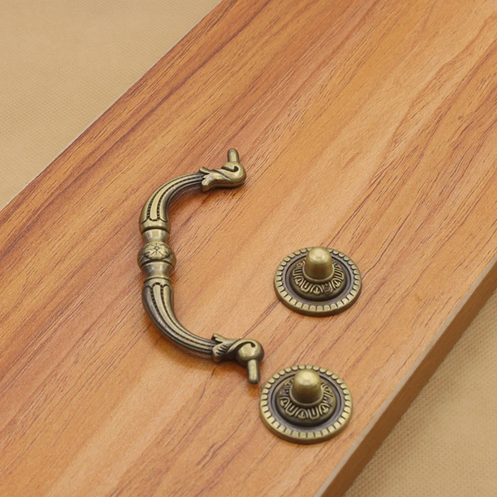 2 قطعة درج خمر يسحب مقابض كابينة الرجعية للمطبخ الحمام خزانة خزانة الأثاث مقابض الأجهزة #6