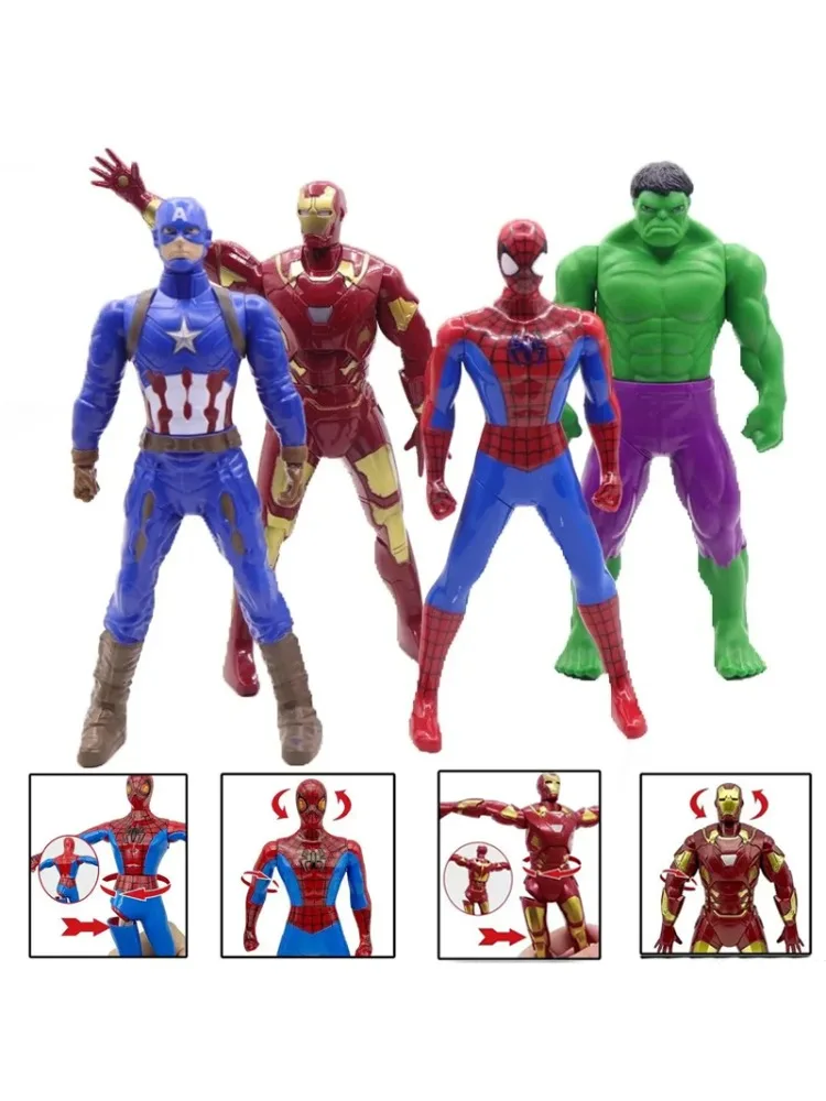 Hasbro Marvel Avengers 4 Endgame 18cm Superhelden-Puppen Hulk Iron Man Captain America Thor Wolverine Actionfiguren Spielzeug Fangeschenk