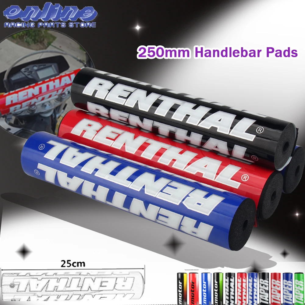 

Lengthened 250mm Handlebar Pads 7/8" Slider Grip For CRF RMZ YZF ATV Big Dirt Pit Bike Motorcycle Motocross Enduro SM