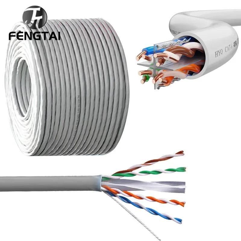 FT Cable Ethernet 20M 5M UTP Ethernet Cat 6 RJ45 Cable LAN Wire Computer Networking Modem Patch Cord RJ45 Network LAN Cord