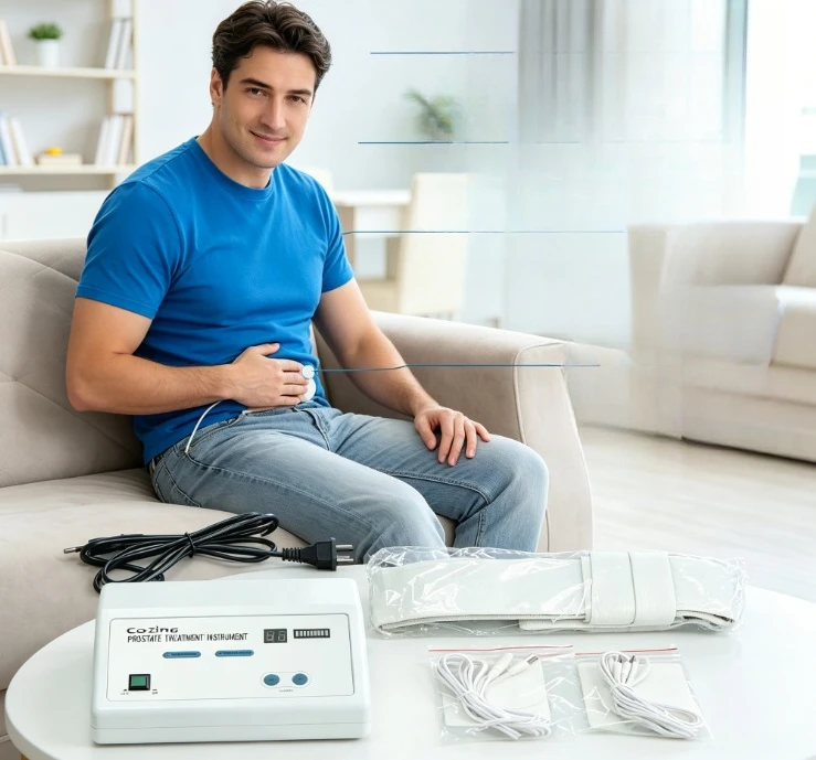 Home Non-Invasive Prostate Therapy Machine Physical Therapy No Side Effects Pelvic Nerve Recovery Equipment