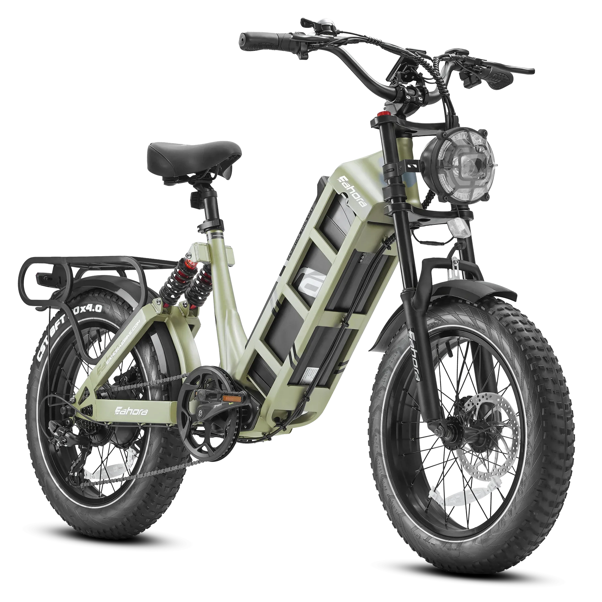 Eahora. Juliet Electric Bike For Adults 1000W 52V/48V 60Ah Super Long Range Ebike 20