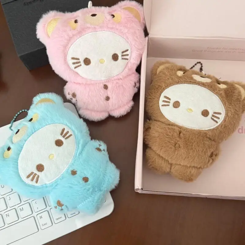 

Sanrio Hello Kitty Kawaii мультяшный плюшевый брелок креативная звуковая игрушка милый рюкзак кулон подарки на день рождения для мальчиков и девочек