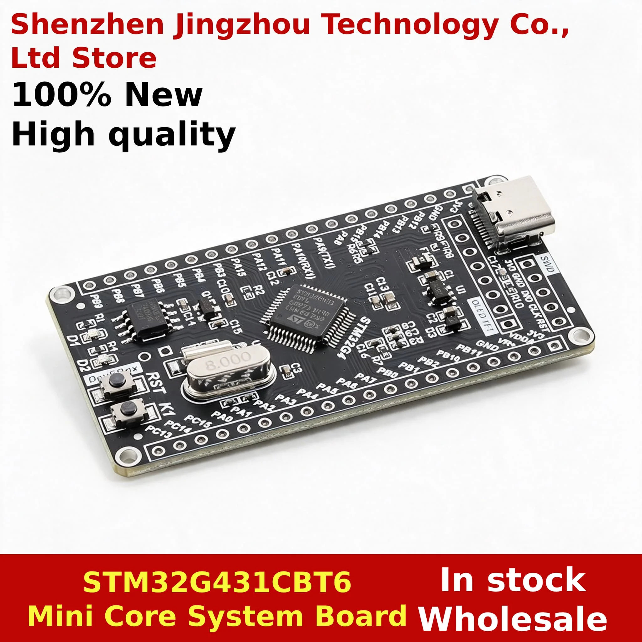 STM32G431CBT6 Development Board G431 STM32G431 170MHz ARM Learning Demo Module STM32G431CB Chip STM32 Mini Core System Board