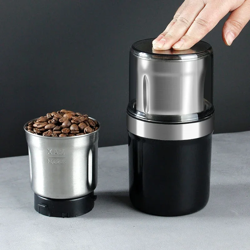 220W Grade High-Power Coffee Grinder Detachable For Cleaning Household Multifunctional Appliances And Kitchenware 220V