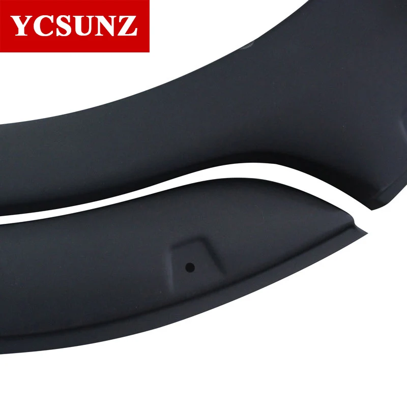 Matte Black Fender Flares Mudguards with nuts For Ford Ecosport 2015 2016 2017 2018 Car Accessories