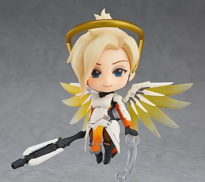 Anime Game OW Cute Mercy 10cm Action Figure Toys