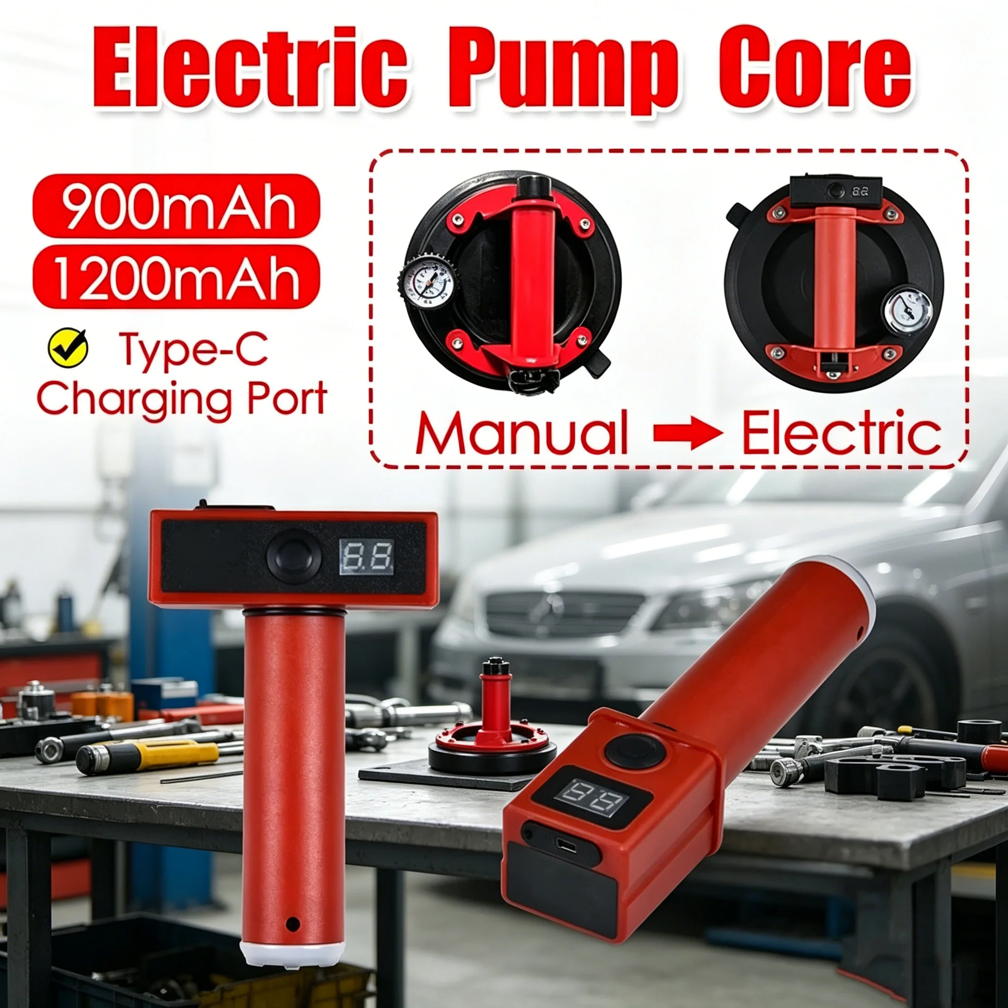 新しい-900mah-1200mah-自動圧力補償電動ポンプコアインテリジェント電動真空吸引カップ分割ポンプコア