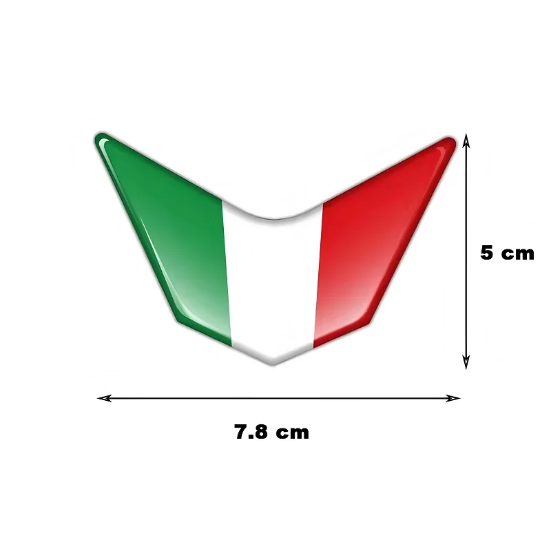 3D Resin Motorcycle Front Fairing Decals Italy Sticker Case for Ducati 959 969 1199 1299 PANIGALE V4 S R SUPERSPORT 899