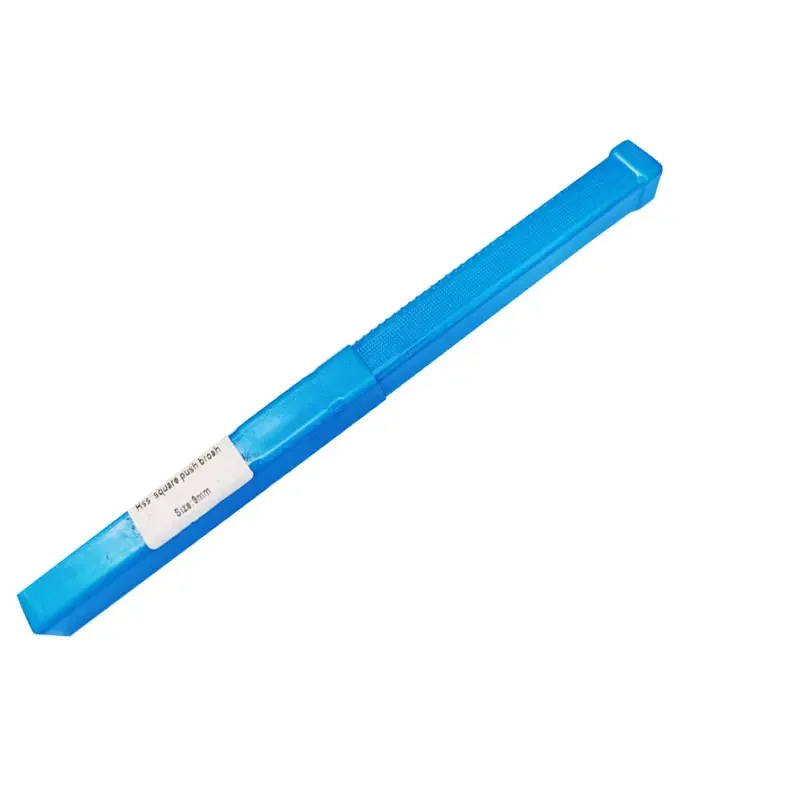 9mm Square Push Type Broach Cutter Metric Size HSS Keyway Cutting Tool for CNC Lathe Machine Accessories