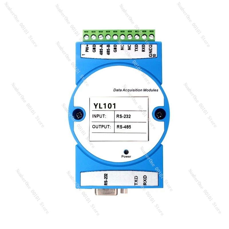 Industrial Grade RS-232 to RS-485 Isolation Module YL101