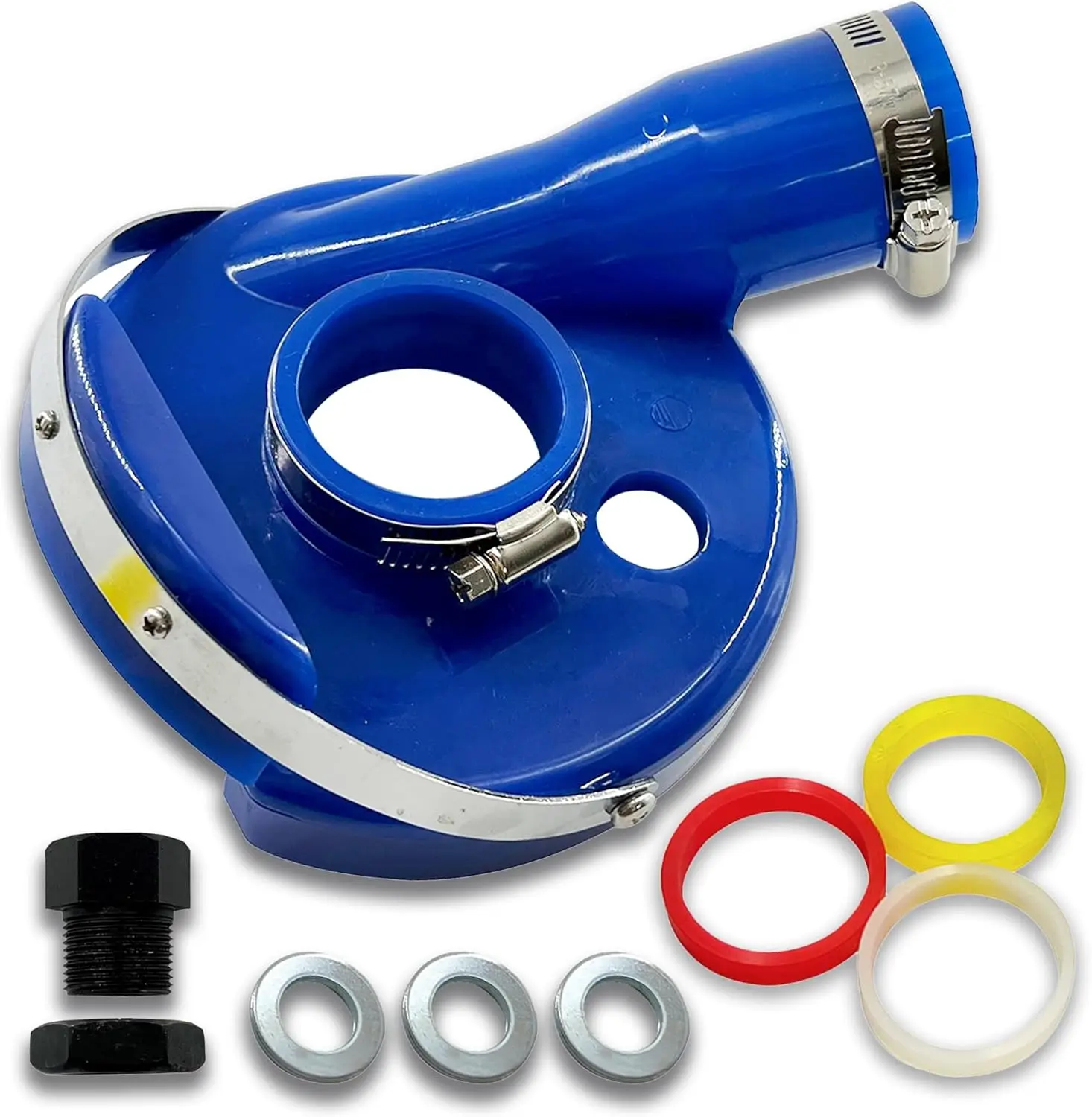 

5-дюймовый пылезащитный кожух для угловых шлифовальных машин, совместимый с шлифовальными кругами, прочный полиуретановый чехол