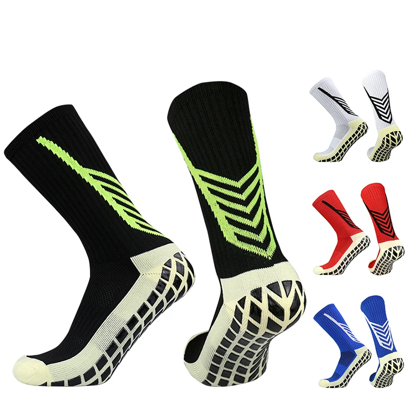 

Football Socks Sports Arrow Silicone Non-Slip Grip Soccer Socks Antiderapante Medias De Futbol