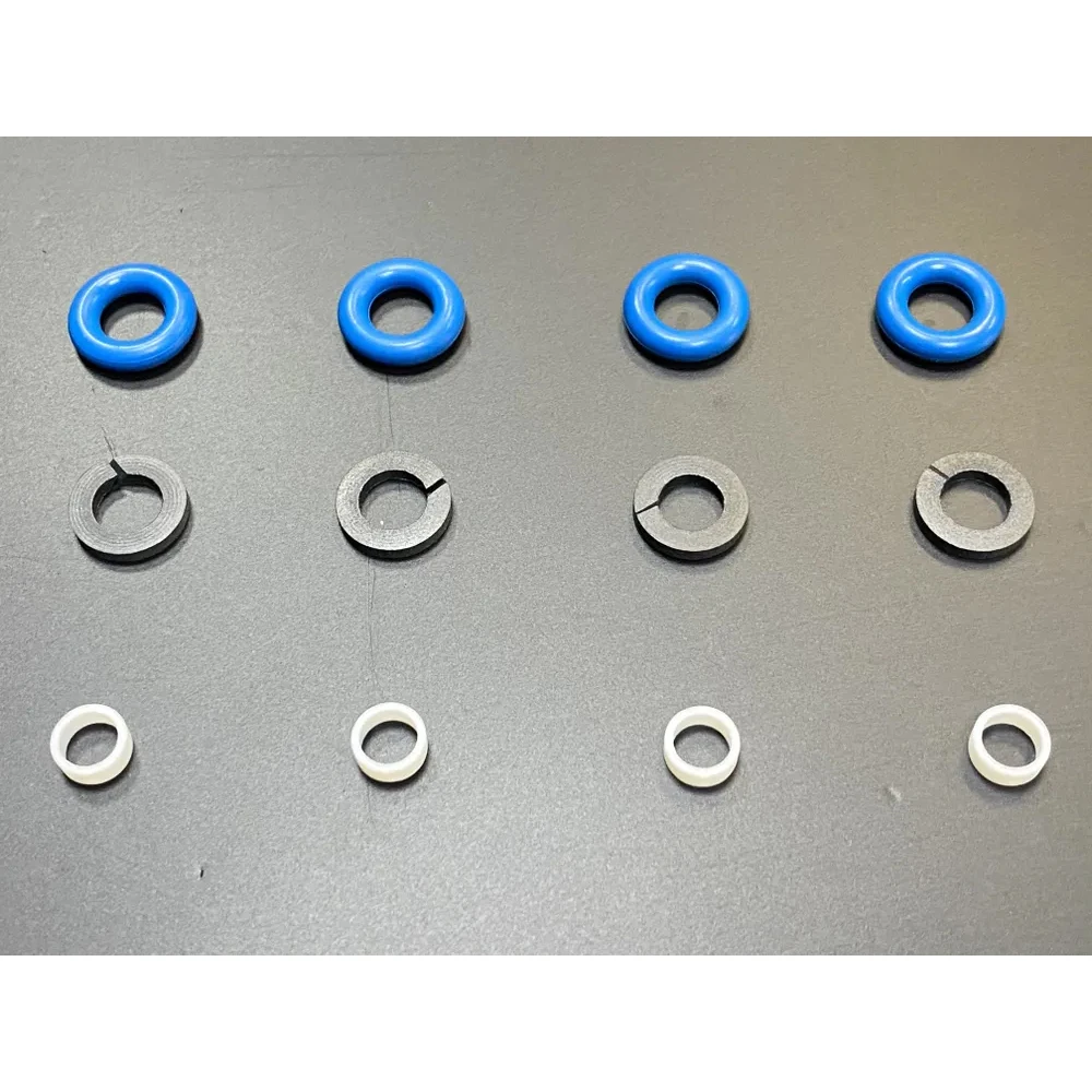 Juego de 1/4 de sellos de inyector de combustible 35312-2G720 para Hyundai Santa Fe Kia Optima Sorento 2.4L