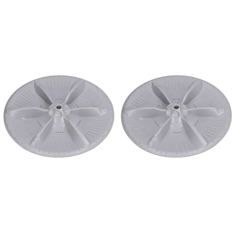 A02V-2Pcs 37.5Cm Plateau de lavage automatique universel pour machine à laver, Plateau d'impulsion pour machine à laver domestiq