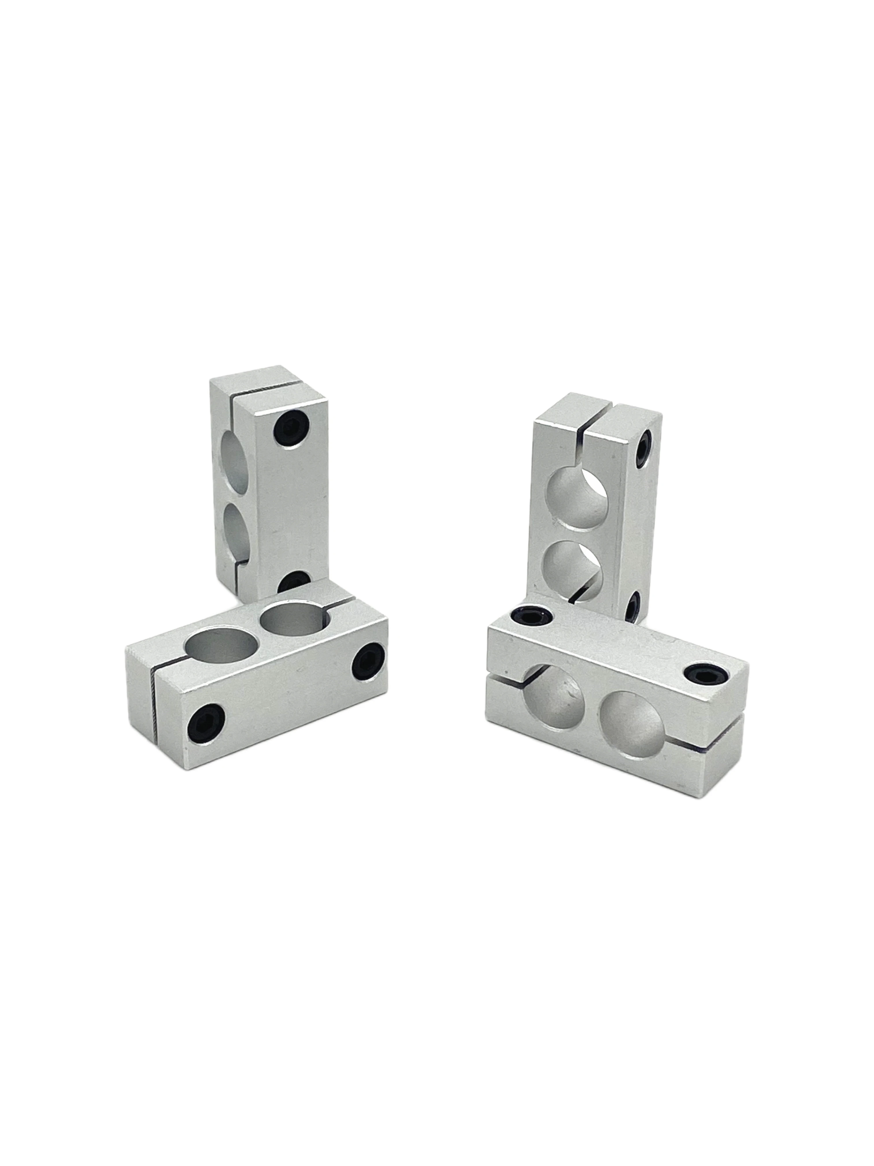 14mm~30mm Pillar Fixed Same Diameter Parallel Clamp Optical Shaft Steel Pipe Round Pipe Fixed Connectors