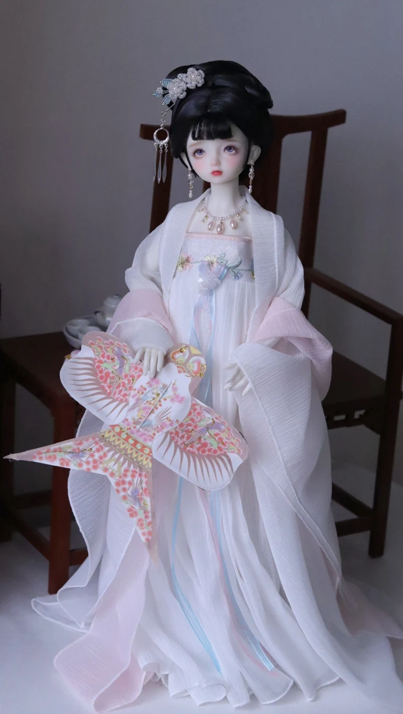 1/6 1/5 1/4 1/3 BJD Hanfu Dress Ancient Costume Fairy Outfit For BJD/SD YOSD MSD SD13 Big Girl Doll Clothes Accessories A1674