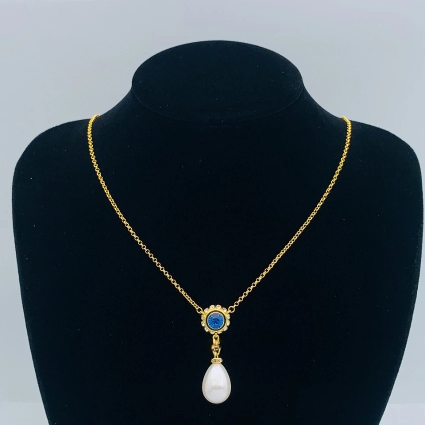 

Pearl Necklace 2025 New Gold Necklace Vintage Clavicle Chain for Women