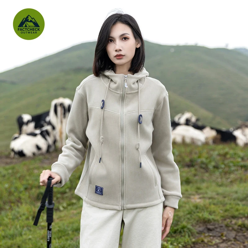 FACTCHECK EU US Size High Quality Men Women Outdoor Fleece Jacket Far Infrared Heating Warm Thick Hooded Sweatshirt Coat