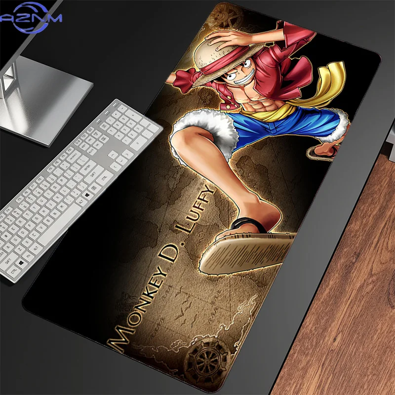 Mouse Pad Large Extended Anime Mousepad Non Slip Game Desk Mat O-one P-piece luffy Office Gaming Mouse Mat Smooth Surface Carpet