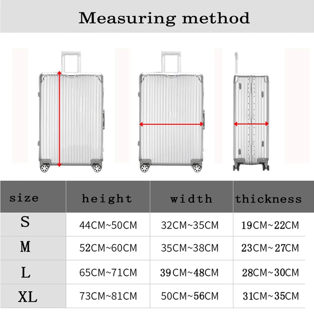 3D Novelty Geometric Pattern Luggage Protective Cover Thicken High Elastic Protector Cover Fits 18-32 Inch Travel Suitcase