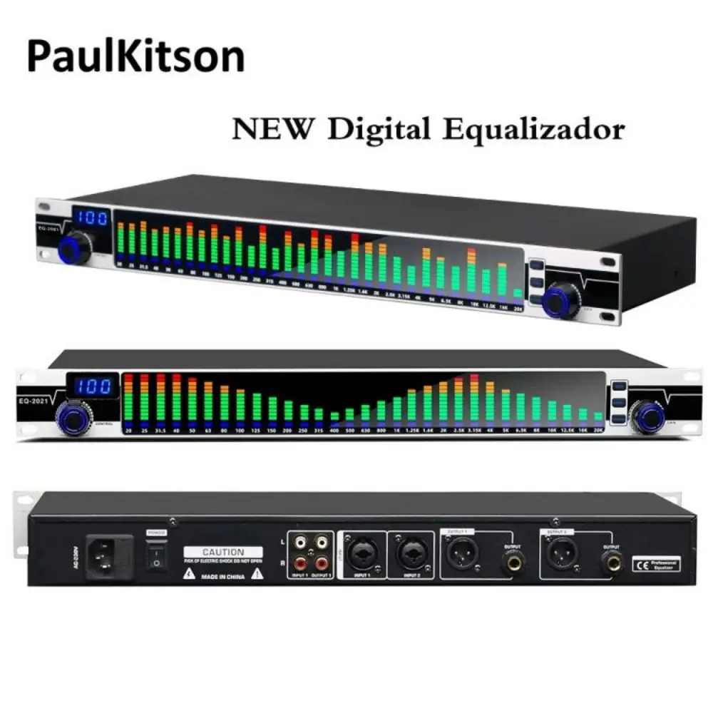 EQ231 DSP Processing Audio Equalizer Board 31-Band Audio Processor Equipment