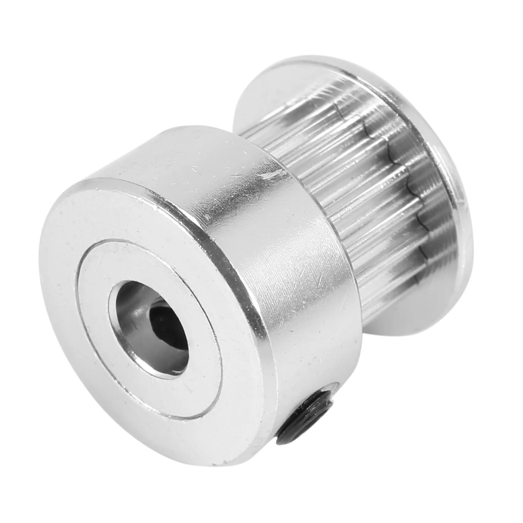 A01K-5PCS Aluminum GT2 Timing Belt Pulley 20 Teeth Bore 5Mm Width 6Mm And Wrench For Reprap 3D Printer Prusa I3