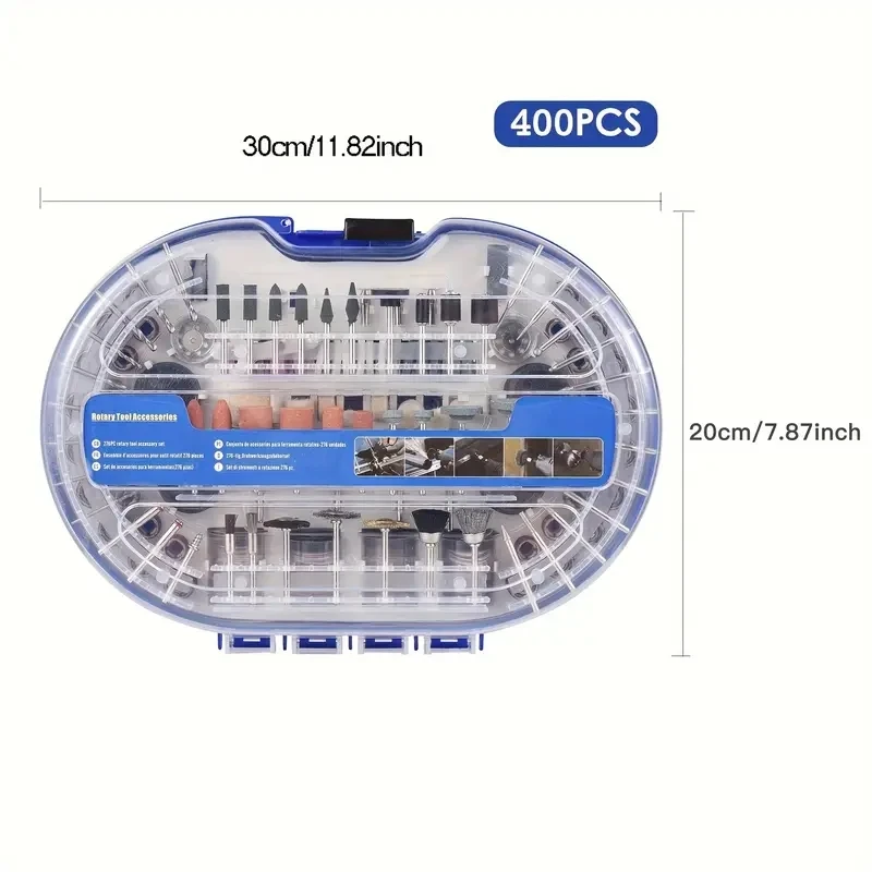 400PCS Electric Grinder Accessories Kit Rotary Tool Set Grinding Polishing Kits woodworking tools and accessories for Dremel