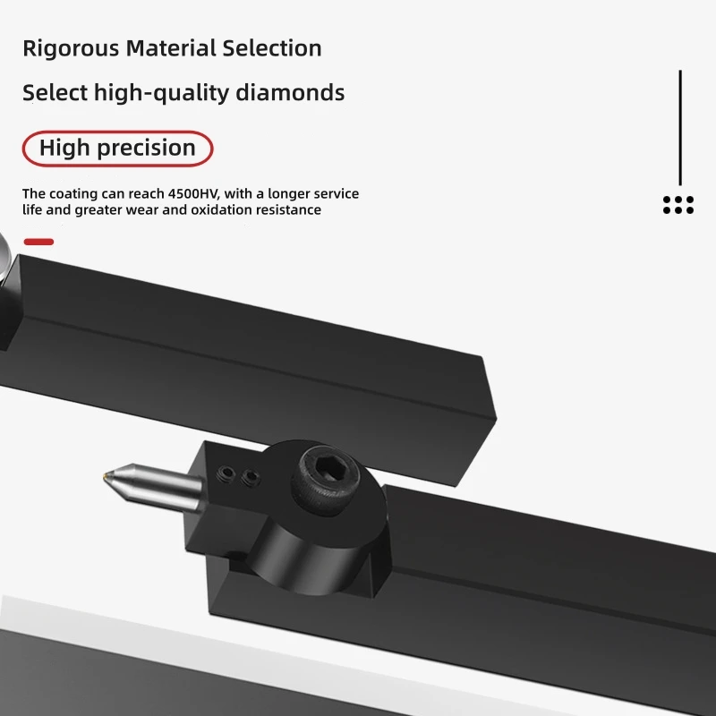 Ferramenta de polimento espelho polimento torno rolo faca corte haste direção sdc rolo faca polimento lâmina r1.0 r2.0