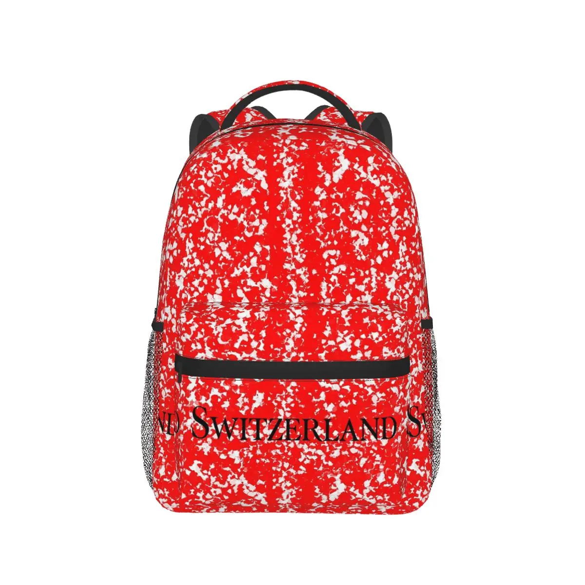 Swiss suíça bandeira mochilas meninos meninas bookbag estudantes sacos de escola dos desenhos animados mochila de viagem bolsa de ombro grande capacidade