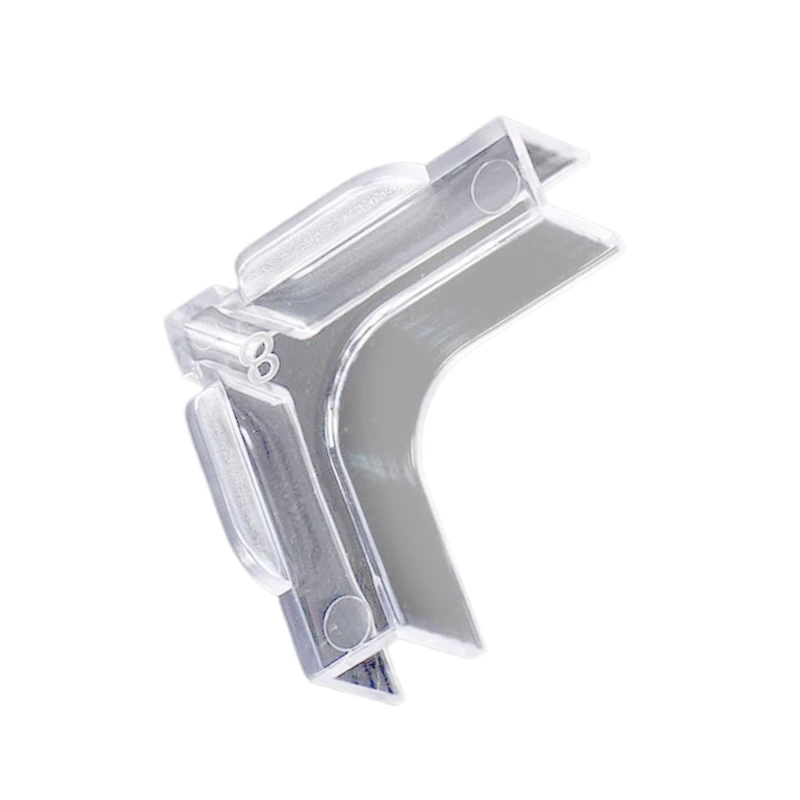 Paraurti sicurezza trasparenti per acquari Angolo Protezioni paraurti a prova bambino Staffe Clip per vetro 5/6/8mm NUOVO