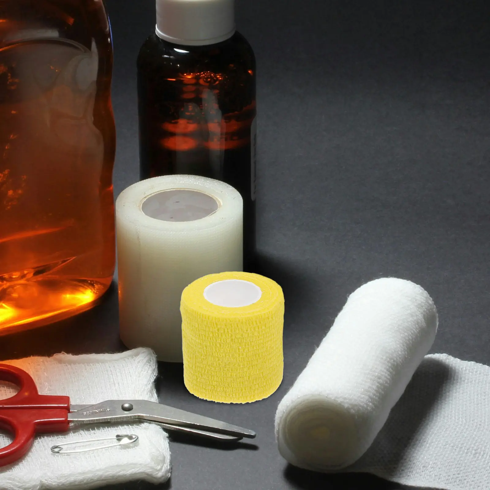 

Набор из 6 рулонов дышащих эластичных самоклеящихся бинтов для заживления татуировок, ухода после процедур и защиты ран