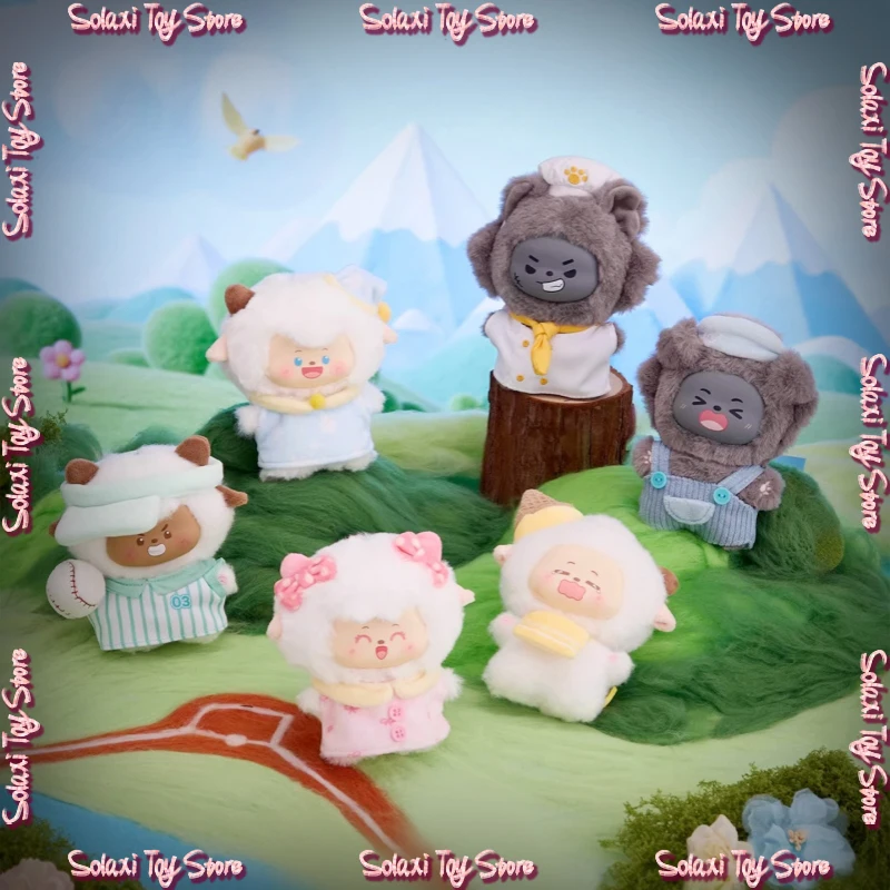

Genuine Pleasant Goat and Big Big Wolf Daily Series Pendant Blind Box Mystery Box Ornaments Kawaii Birthday Trendy girl Gift