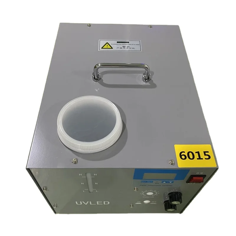 6015 UV flatbed printer special water tank ink varnish drying curing blue-violet water cooler 5-32v 300w G5 print head