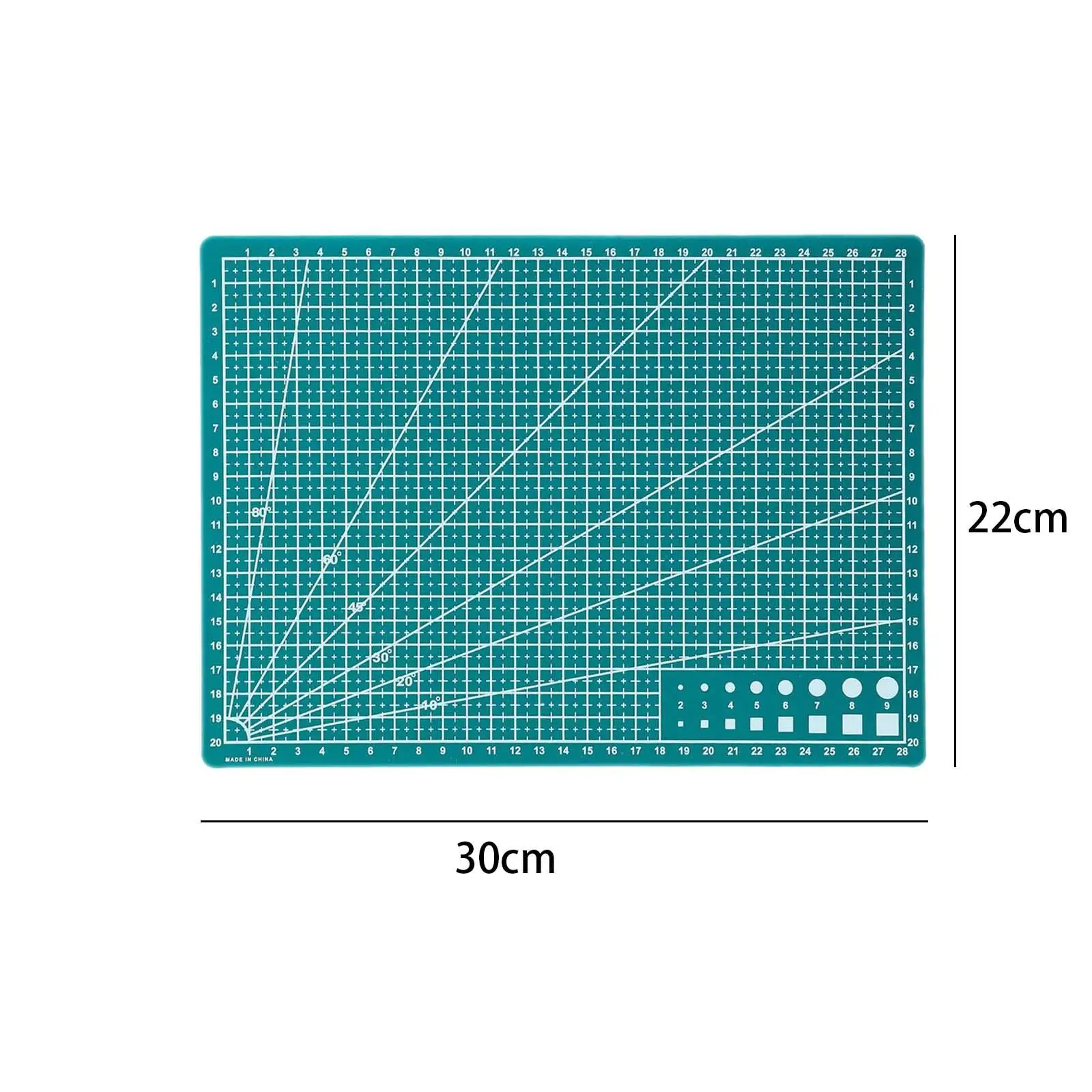 Tablas de corte con rejilla para manualidades, tapetes de costura para manualidades, 2 uds.