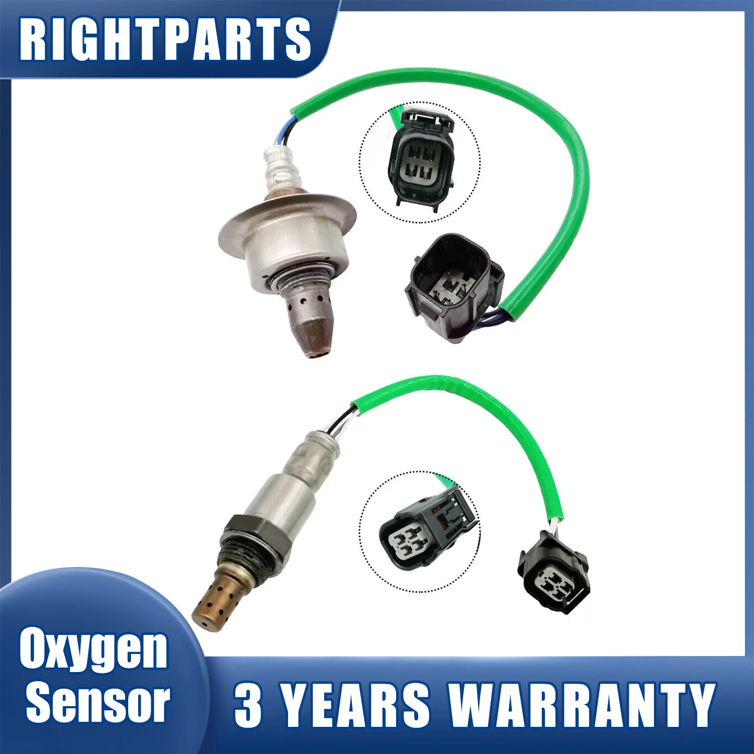 36531-R40-A01 36532-R40-A01 Up+Downstream O2 Oxygen Sensor For Honda Accord 2.4L 2008 2009 2010 2011 2012 Acura TSX 2.4L 2009-14