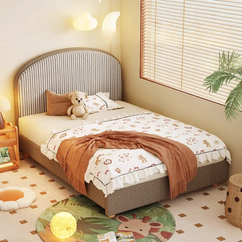 

Bedroom Children Bed Modern Sofa Headboards Human Dog Design Castle Massage Bed Single Wooden Cama Solteiro Trendy Furniture
