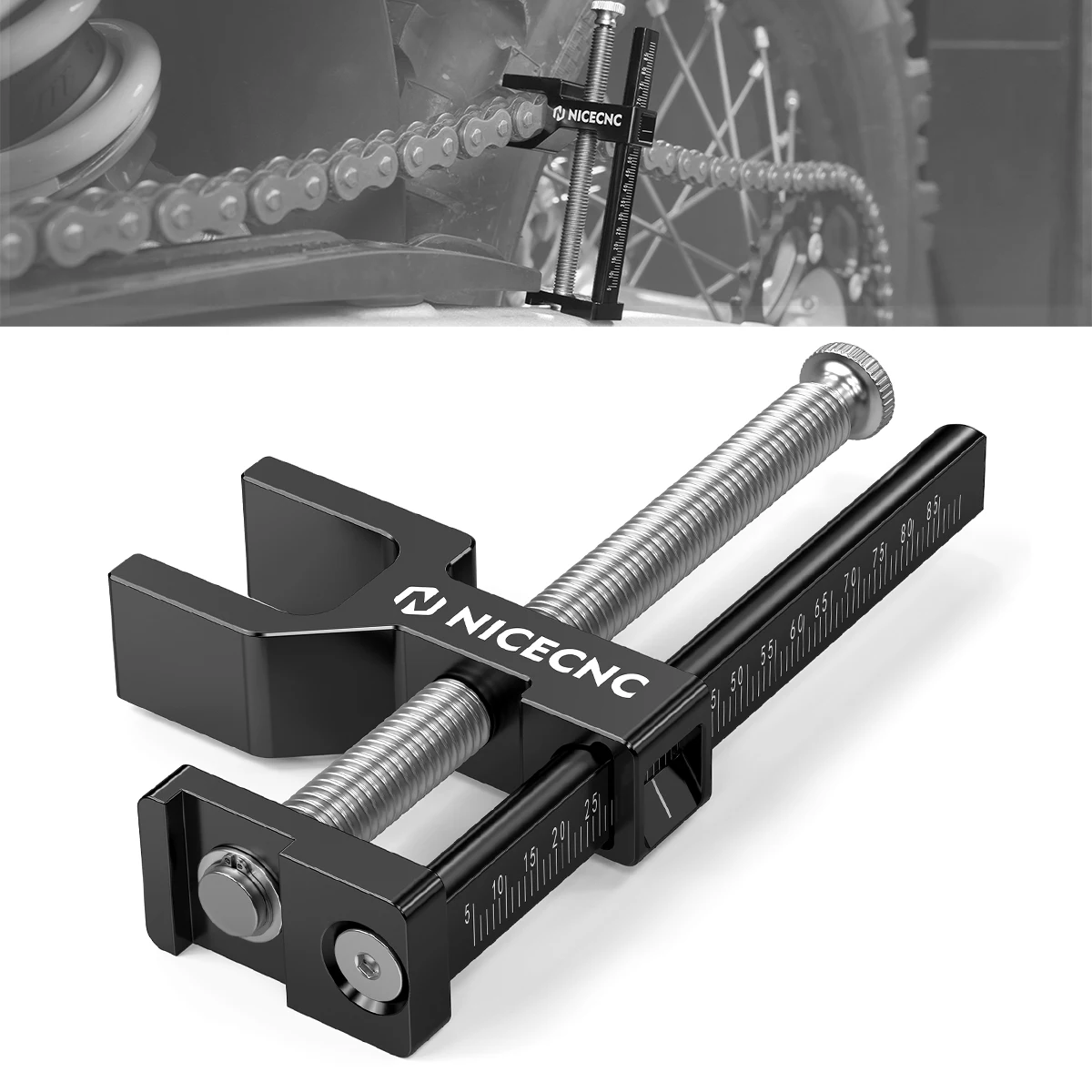 

Универсальный инструмент для регулировки цепи Yamaha Tenere 700 T700 XTZ700, инструмент для Husqvarna 701 Enduro Supermoto KTM 790 890 Adventure