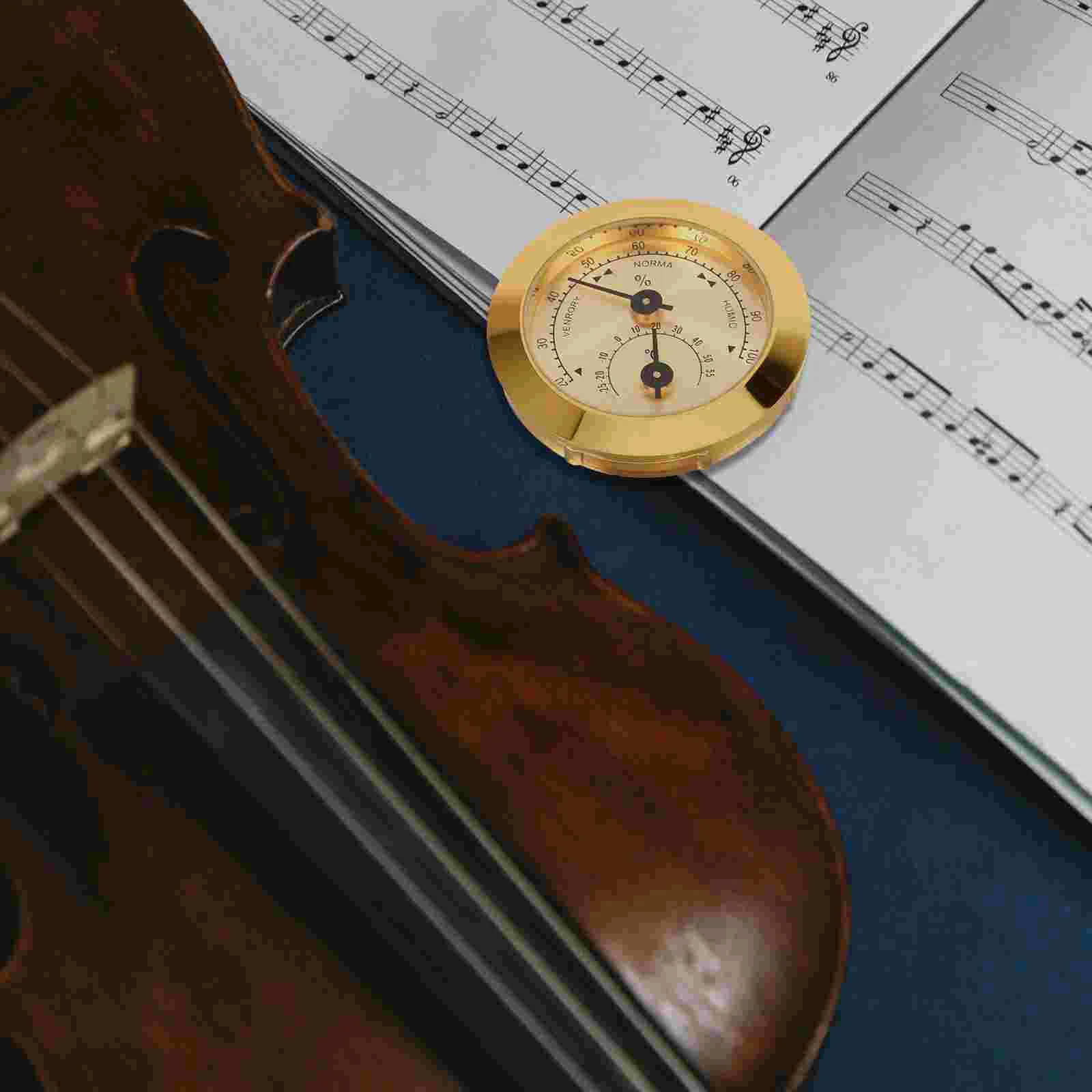 Violin Accessories Guitar Moisture Meter Musical Instrument Parts Household Hygrometer Humidity Monitor Abs