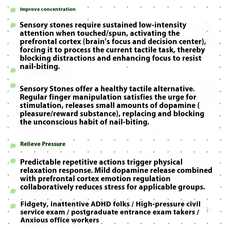 البرسيم الحجر الحسي اليد جيروسكوب ببصمة الإصبع ل ADHD فرط النشاط القلق الإغاثة التركيز التدريب لعبة تخفيف التوتر