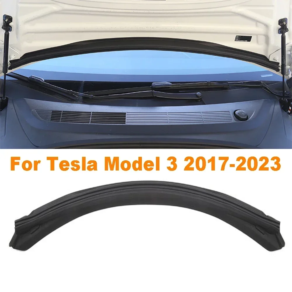 Voorkap Waterdichte Afdichting Strip Cover Verbeterde Versie Voor Tesla Model Y Model 3 2017-2023 Strip Luchtinlaat Bescherming Accessoires