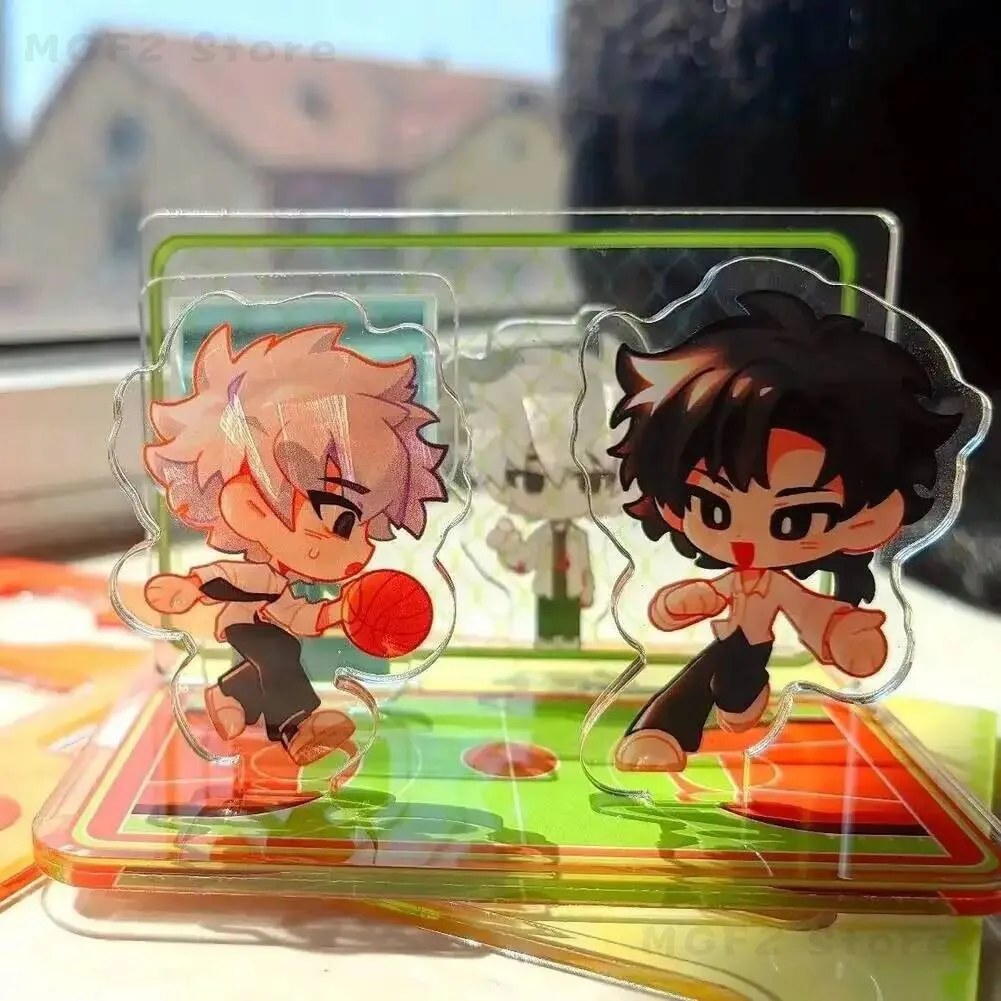 

Lucas Game Charles Anime Link Click Stand Decoration Summertime Peripheral Cosplay Cute Acrylic Desktop Ornament Model Display