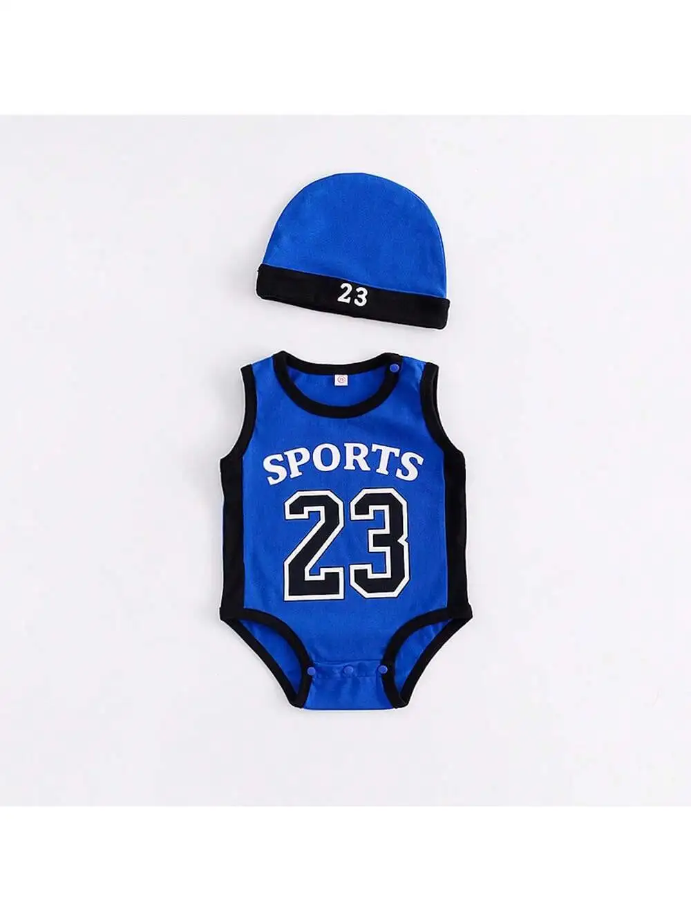

Синяя спортивная одежда для малышей, баскетбольный дизайн, комбинезон, одежда для фотосъемки, тематический набор фотографий