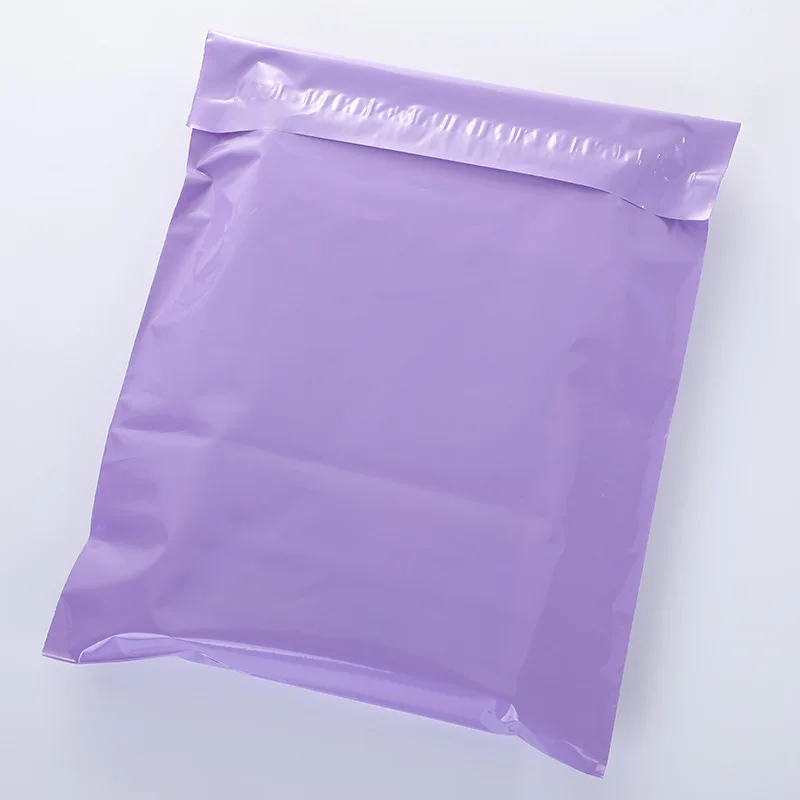 50Pcs NEW Purple Courier Mailer Bags Poly Package Self-seal Mailing Express Bag Envelope Packaging Bags For Shipping Bags